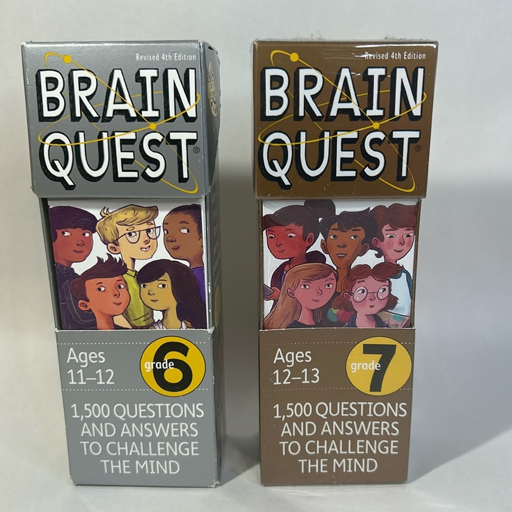 Brain Quest 6th & 7th Grade (screen-free activities)
